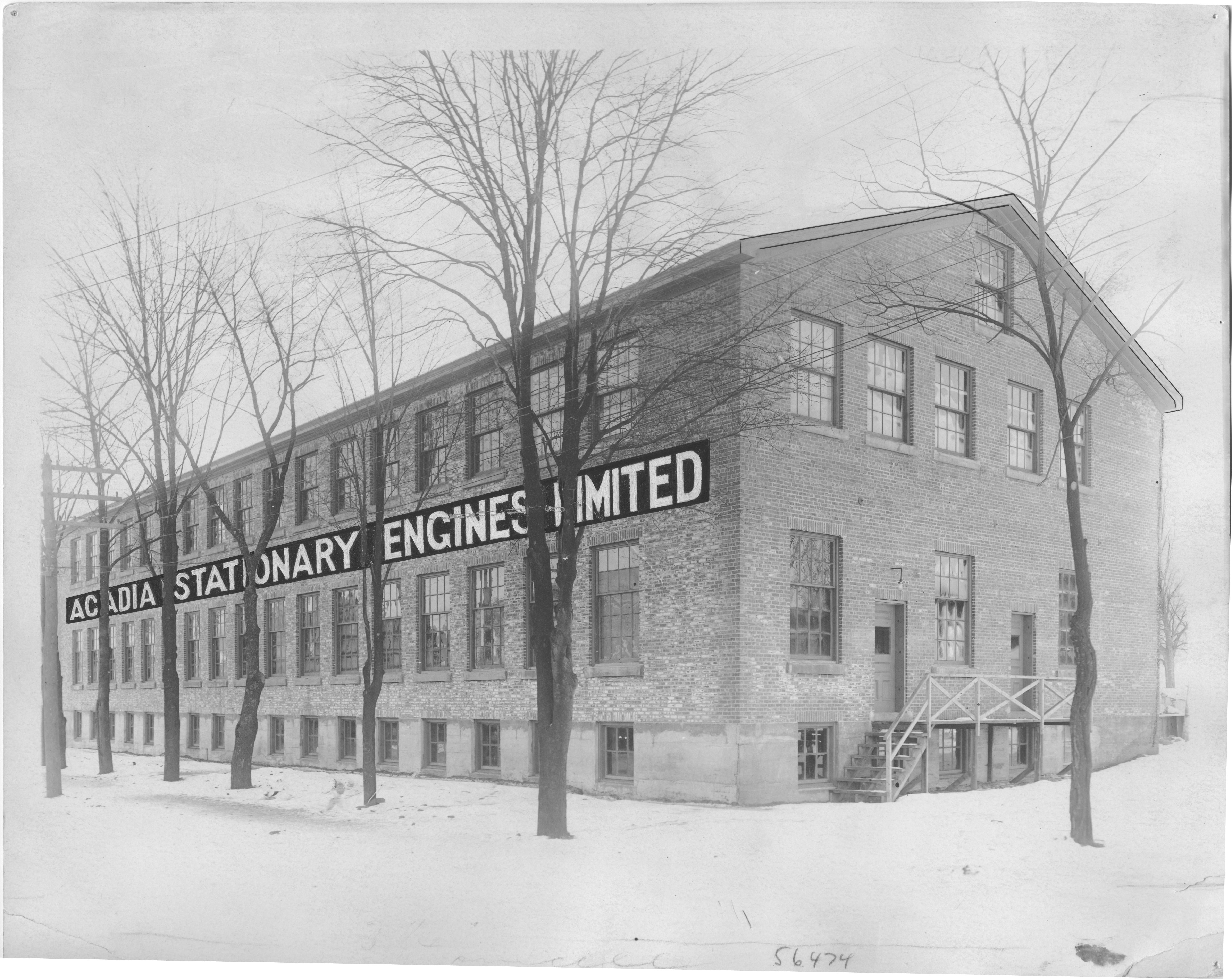 83.3.34 dbp117 acadia stationary engines building